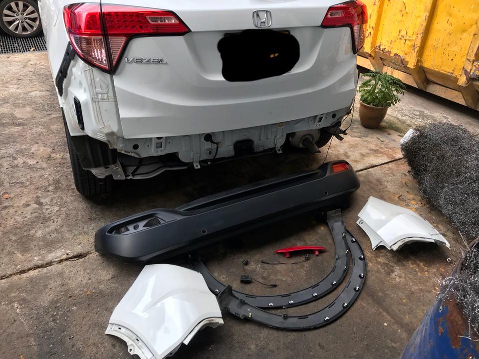 Honda Vezel Accident Repair